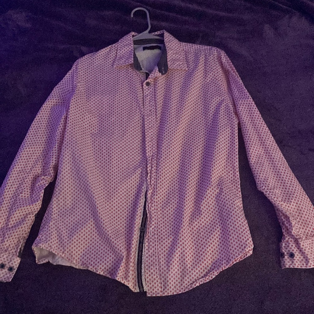 Smash button down long sleeve formal shirt